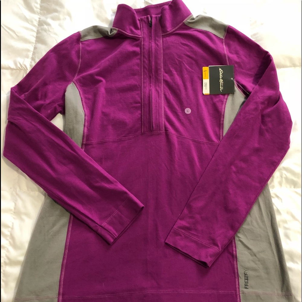 Women’s Eddie Bauer Travex Free Dry Cotton 1/4 zip